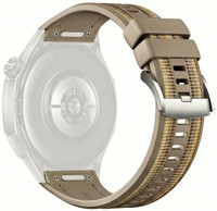 Silicone strap Ricardo 22mm (pro Huawei Watch GT 6 Pro), Brown, QuickFit