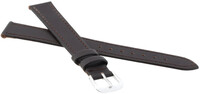 Leather strap JVD R18202 22mm, brown