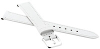 Leather strap JVD R18204 14mm, White
