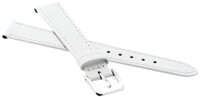 Leather strap JVD R18204 16mm, White