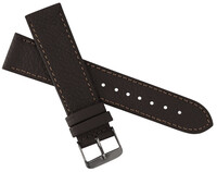 Leather strap JVD R22702 20mm, Brown