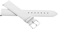Leather strap JVD R23004 16mm, White