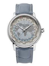Frederique Constant Manufacture Classic Worldtimer Automatic FC-719LBWD3DH6 Limited Edition 88pcs (+ spare strap)