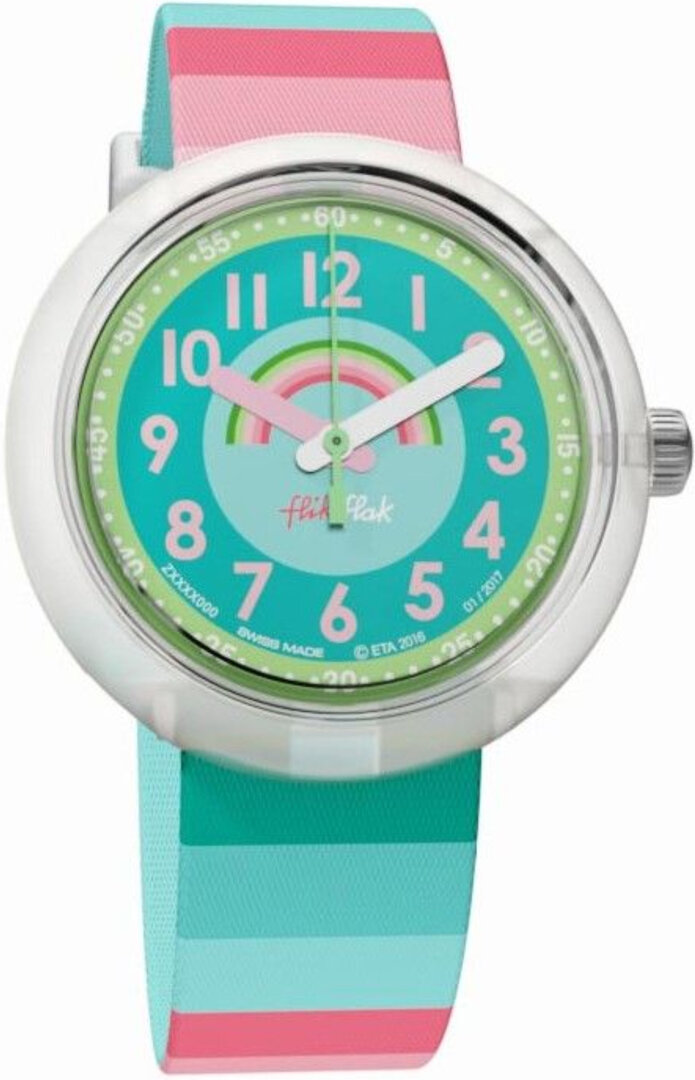 Flik Flak ZFPNP014 with rainbow motif Hodinky 365