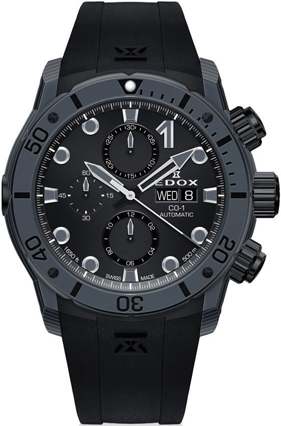 Edox CO 1 Carbon Chronograph Automatic 01125 clngnning Hodinky 365