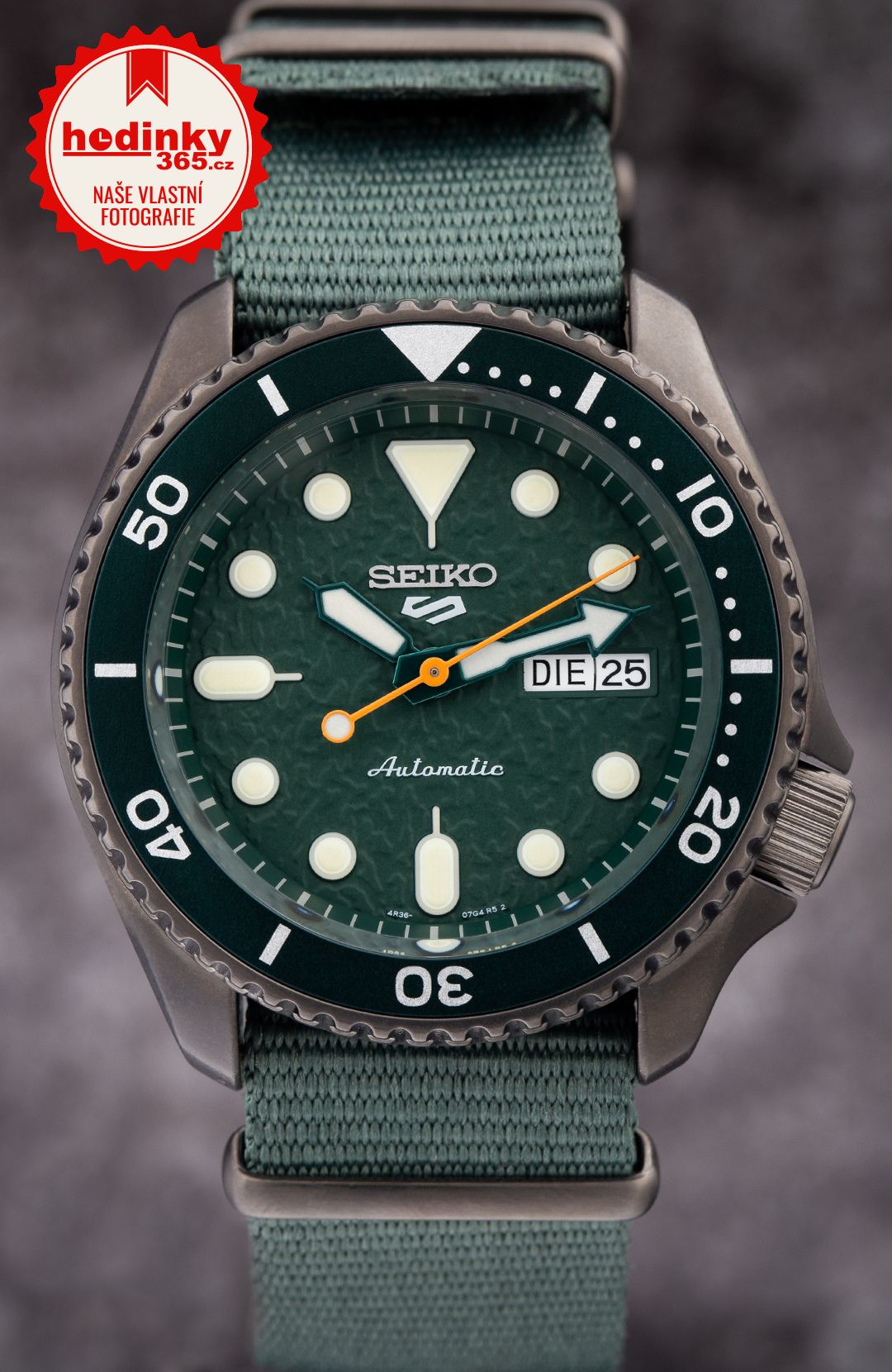 Automatic 2019 Seiko Sports Style 5 SRPD77K1 Sense