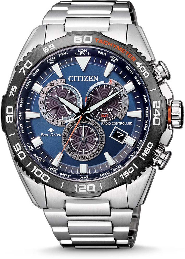 Citizen Promaster Land Eco-Drive Radio Controlled CB5034-82L | Hodinky-365.com
