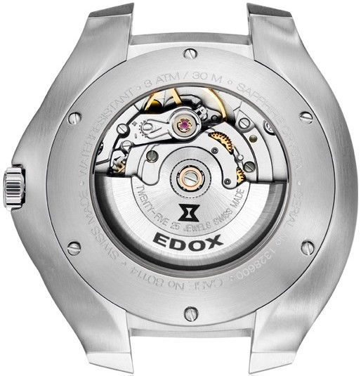Edox Les Bémonts Ultra Slim Date Automatic 80114-3-nin | Hodinky-365.com
