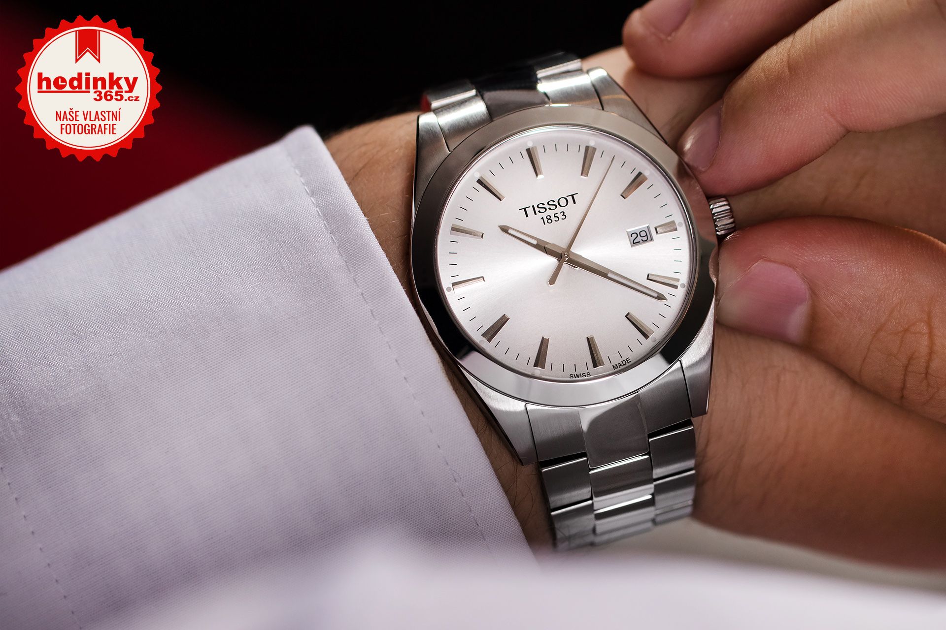 Watch Tissot Gentleman Quartz T127.410.11.031.00