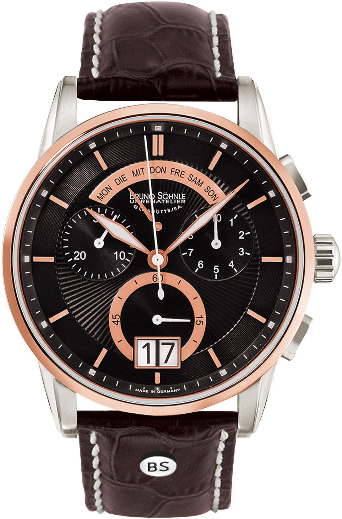 Bruno Söhnle Grandioso Quartz Chronograph 17-63117-745 | Hodinky-365.com