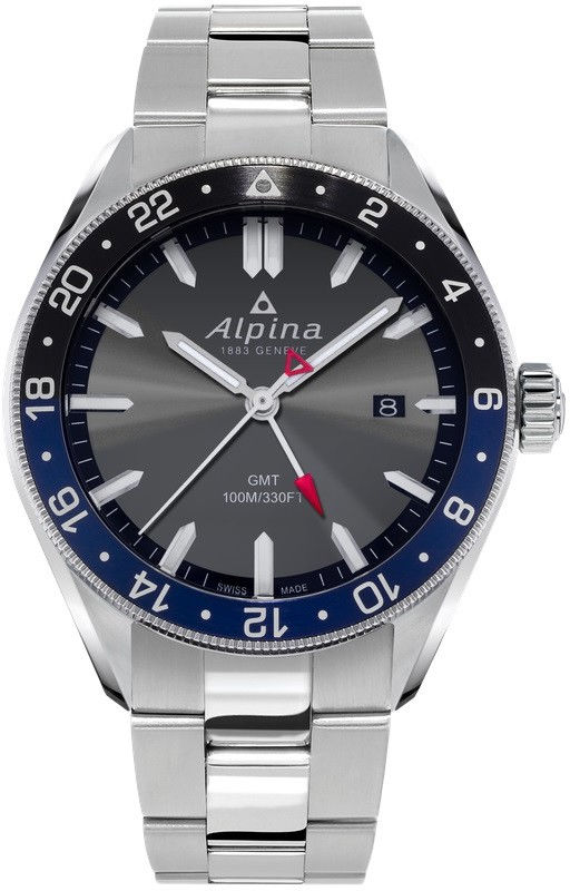 Alpina Alpiner Quartz GMT AL-247GB4E6B | Hodinky-365.com