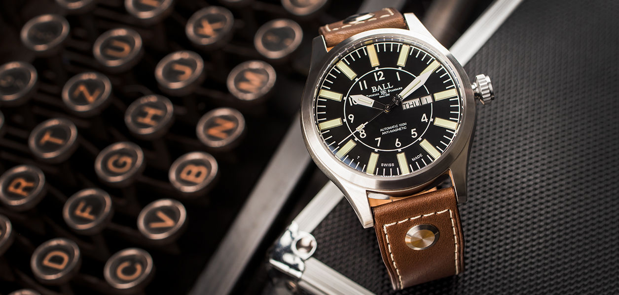 Ball Engineer Master II Aviator Automatic NM1080C L3 BK Hodinky 365