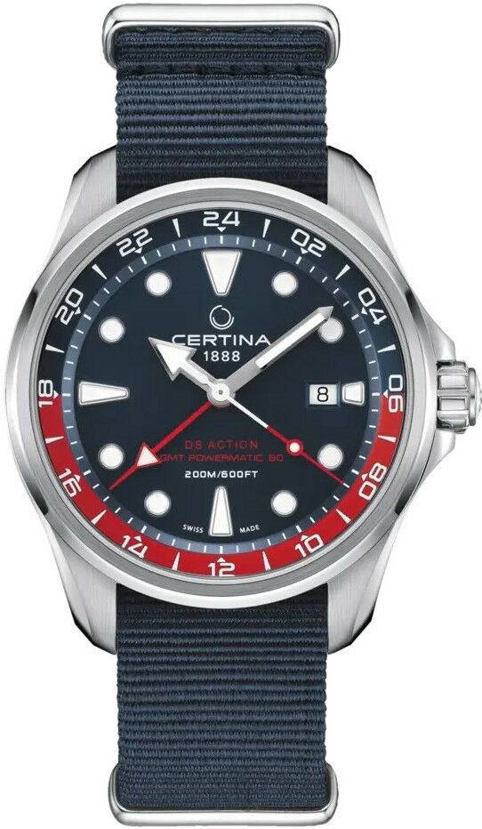 Certina DS Action Automatic Powermatic 80 GMT C032.429.18.041.00 |  Hodinky-365.com