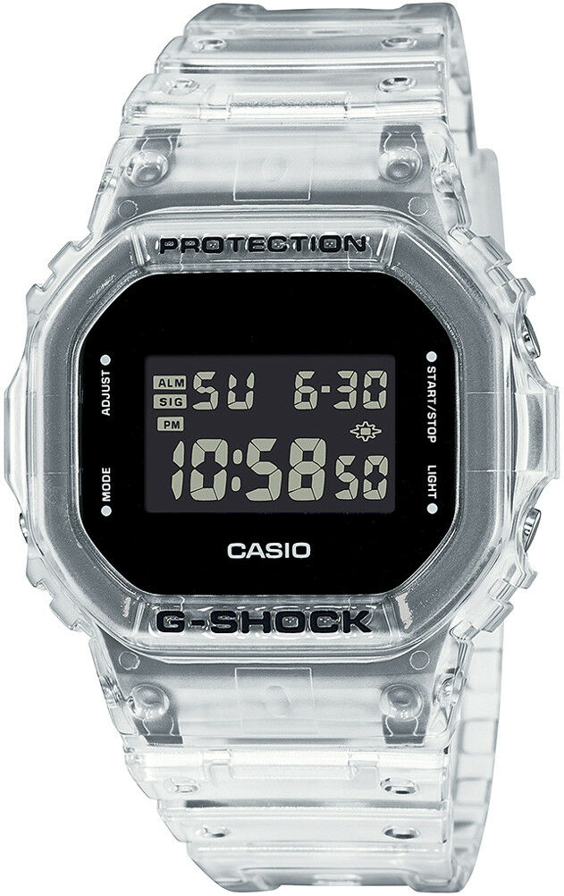 Watches Casio G-Shock Original DW-5600SKE-7ER Skeleton Series