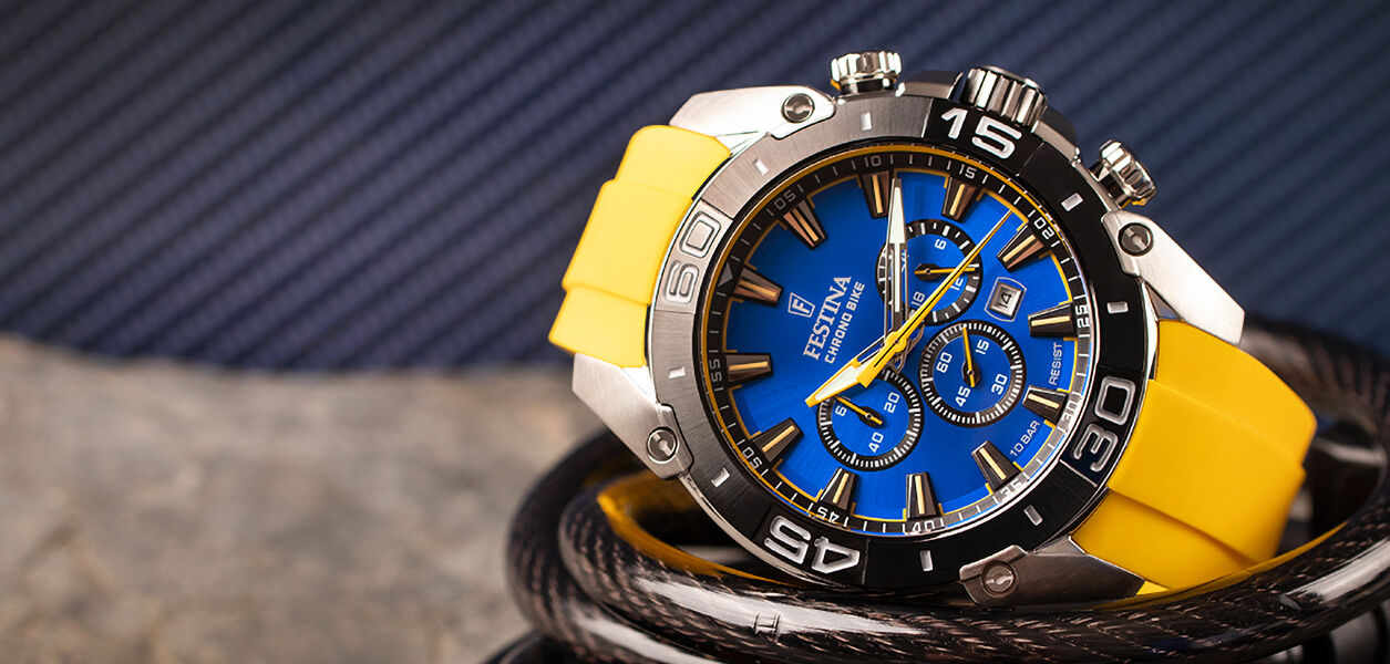 Festina chrono bike yellow deals