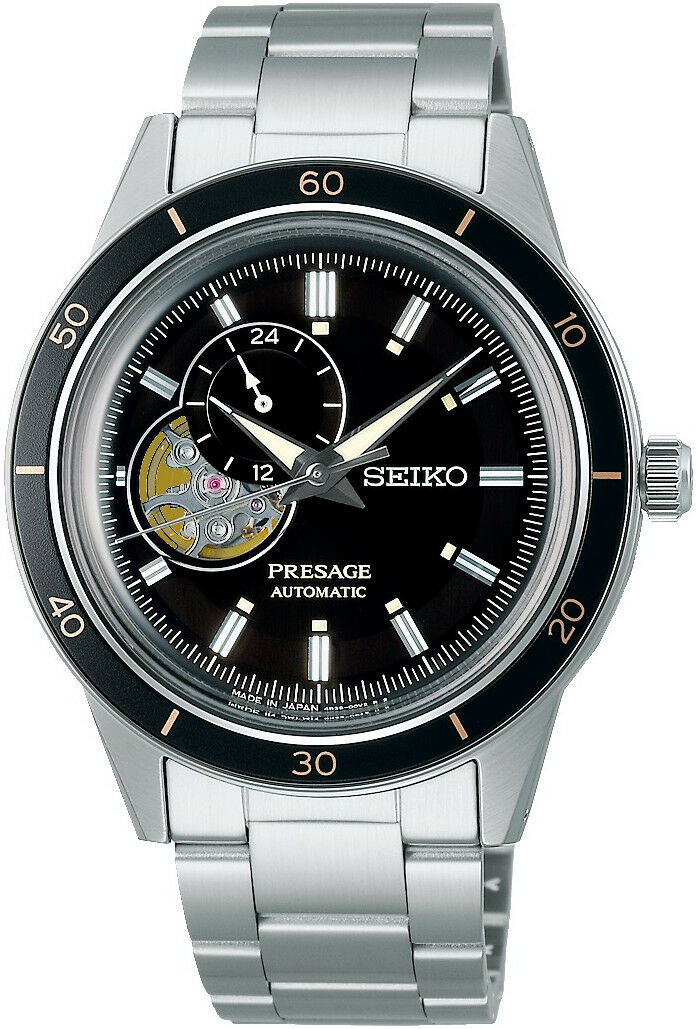 Seiko Presage Automatic Open Heart SSA425J1 Style 60's 