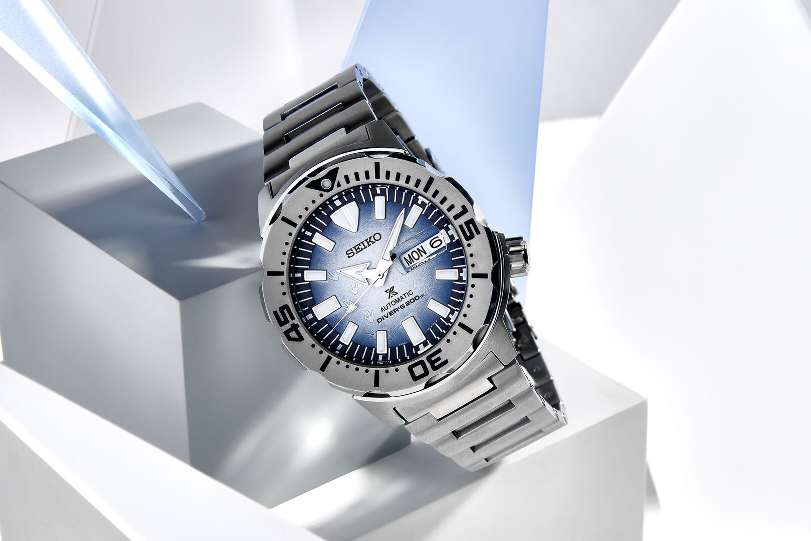 Seiko Prospex Sea Automatic Diver's SRPG57K1 Save the Ocean Antarctica  Special Edition 