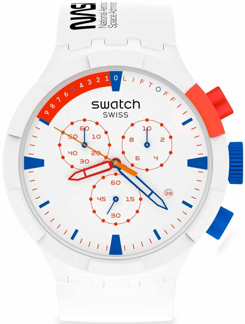 Swatch Big Bold Chronograph Extravehicular SB04Z400 NASA Space Collection |  Hodinky-365.com