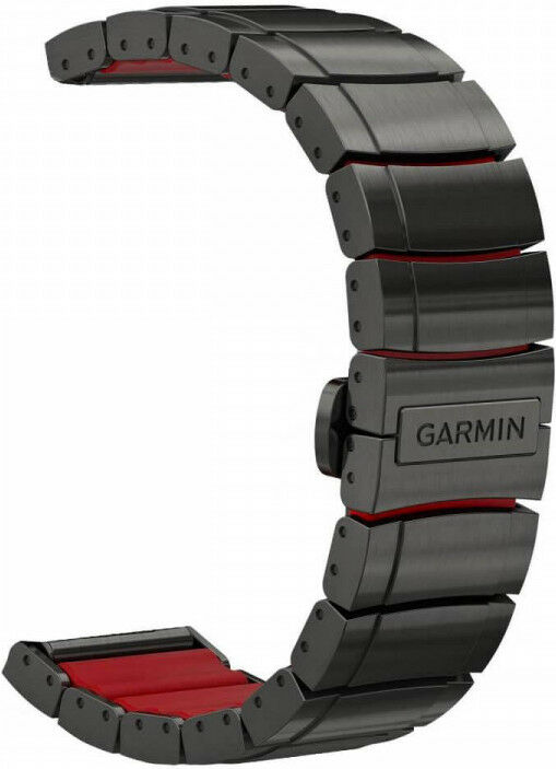 MARQ Strap hybrid titanium black red Hodinky 365