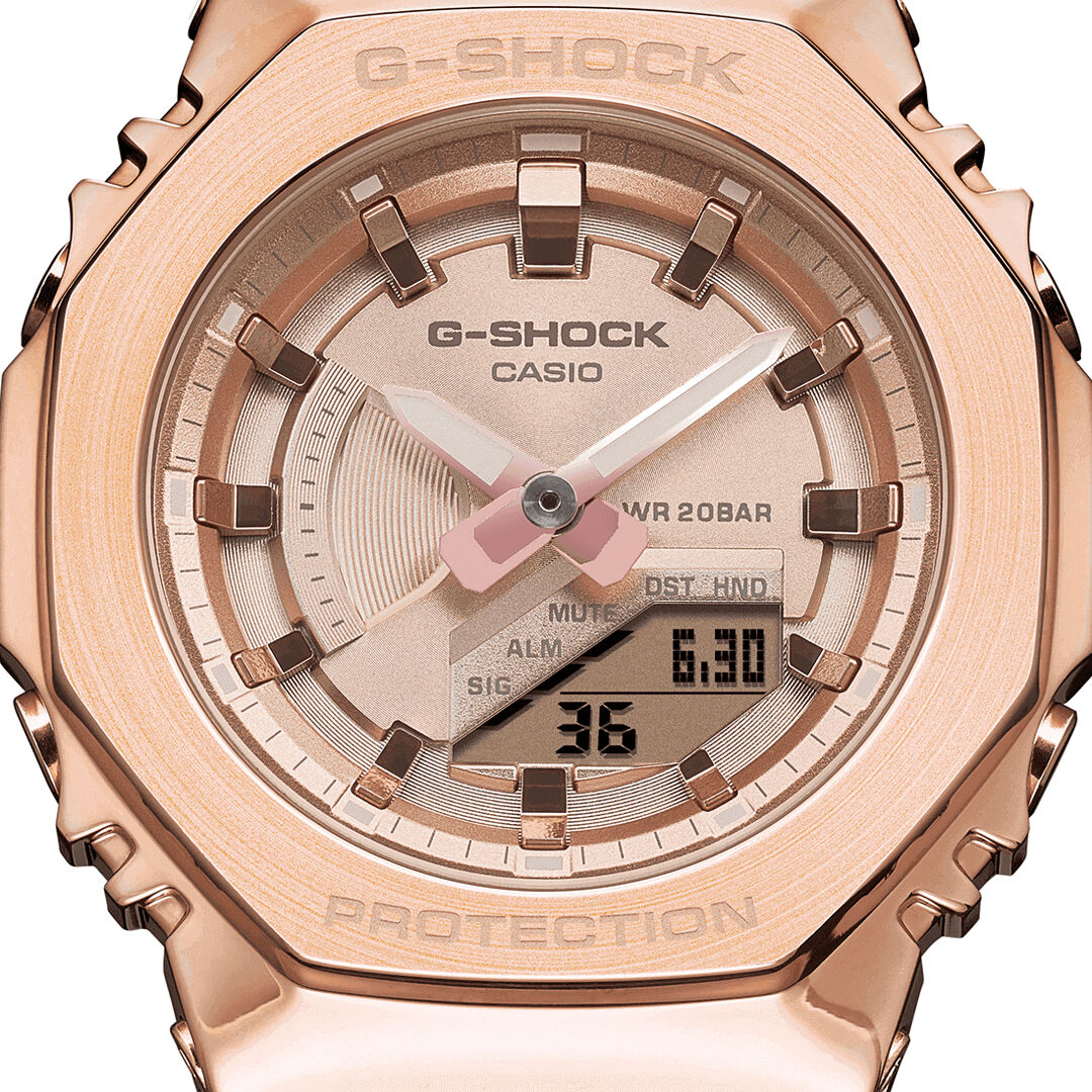 Watches Casio G-Shock Original GM-S2100PG-1A4ER Metal Covered (CasiOak)