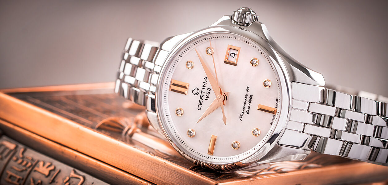 Certina DS Action Lady Automatic Diamonds C032.207.11.116.00 Hodinky 365
