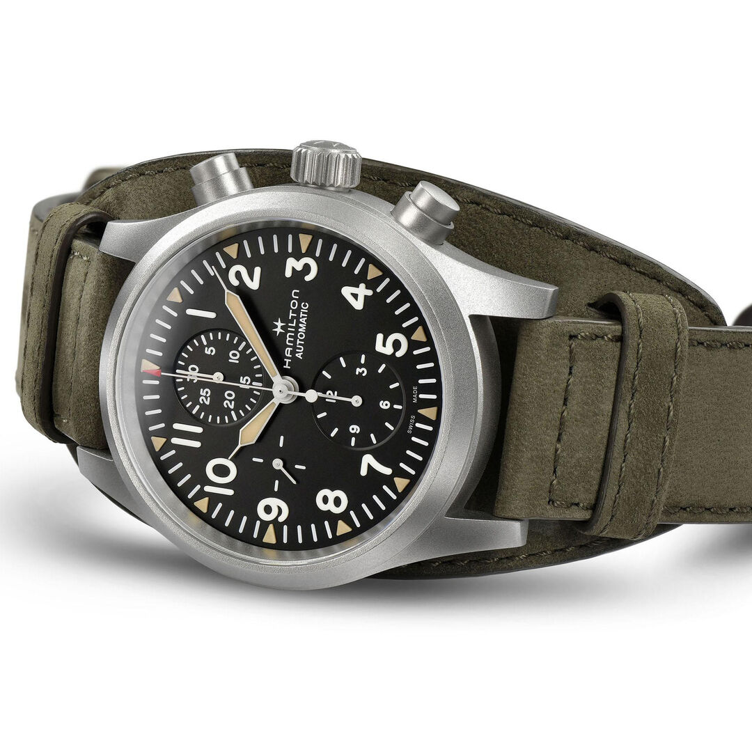 Ceas hamilton deals khaki field
