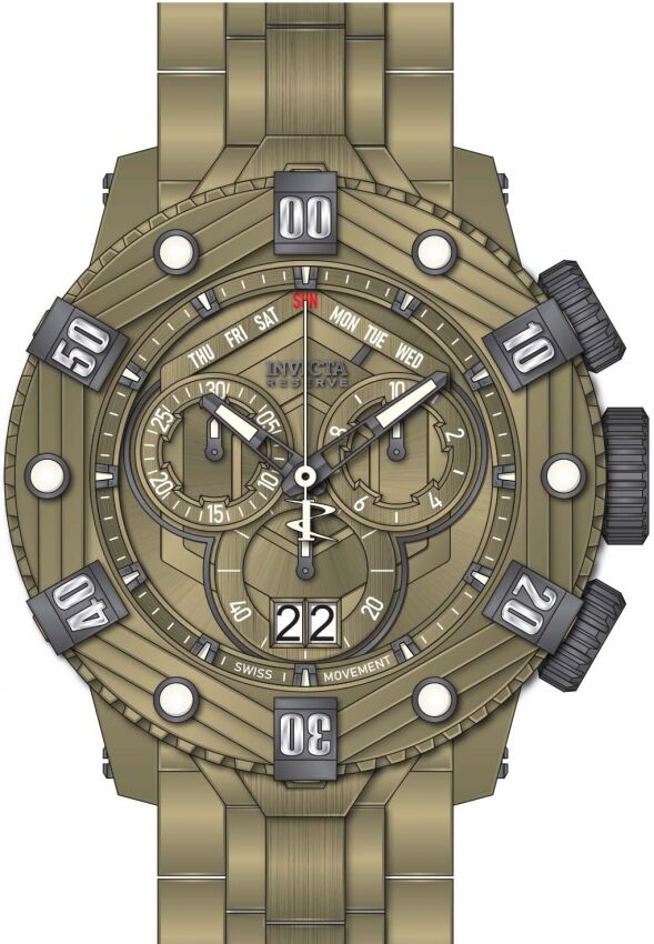 Invicta reserve chronograph wr 500 mt sales