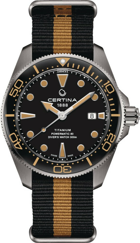 Certina ds action titanium automatic sales
