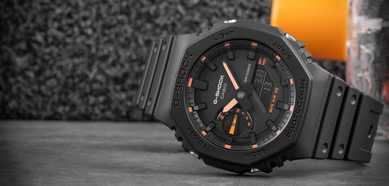 Gshock ga online 2100 black