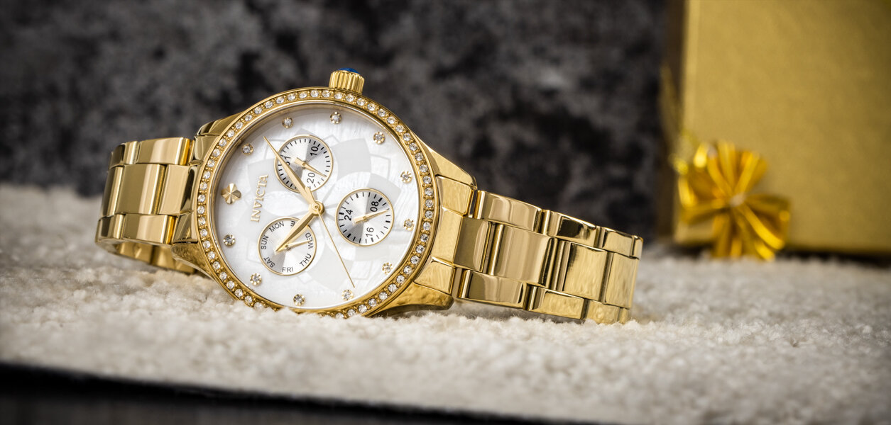 Invicta women's angel diamond watch sales
