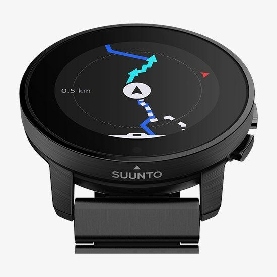 Watch Suunto 9 Peak Full Titanium Black + Silicone strap