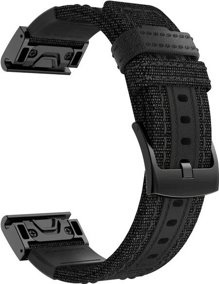 Generic Quickfit 26mm Nylon Replacement Straps For Garmin Fenix 7x