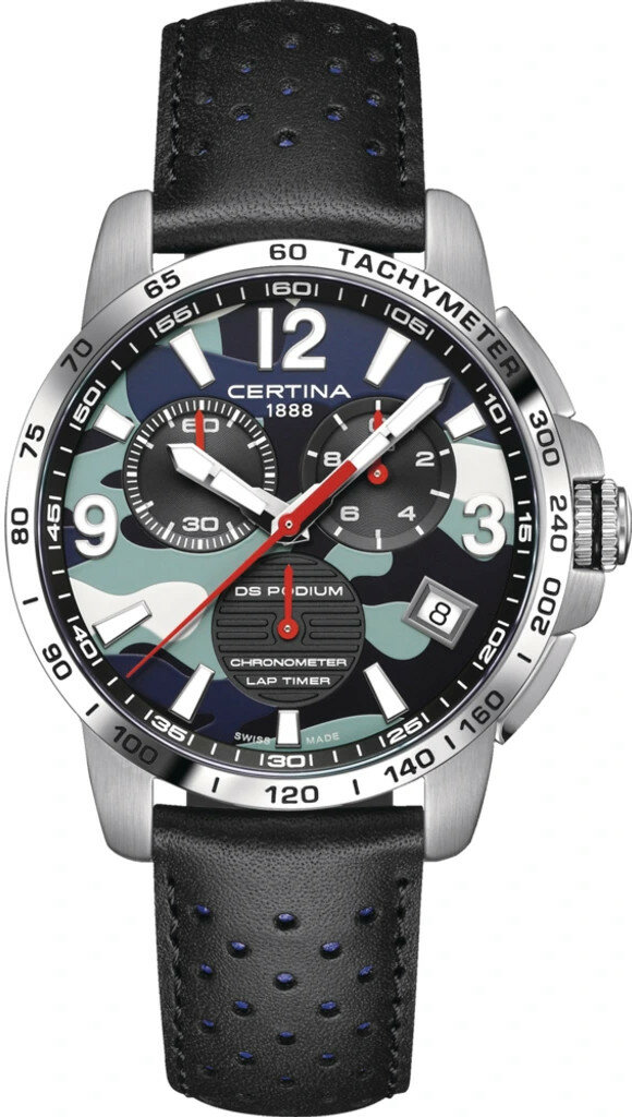 Certina DS Podium Lap Timer Quartz Chronograph C034.453.16.047.00 Hodinky 365