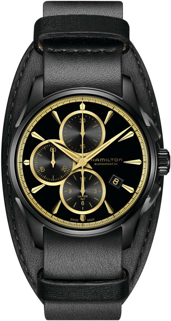 Hamilton jazzmaster auto on sale chrono rose gold