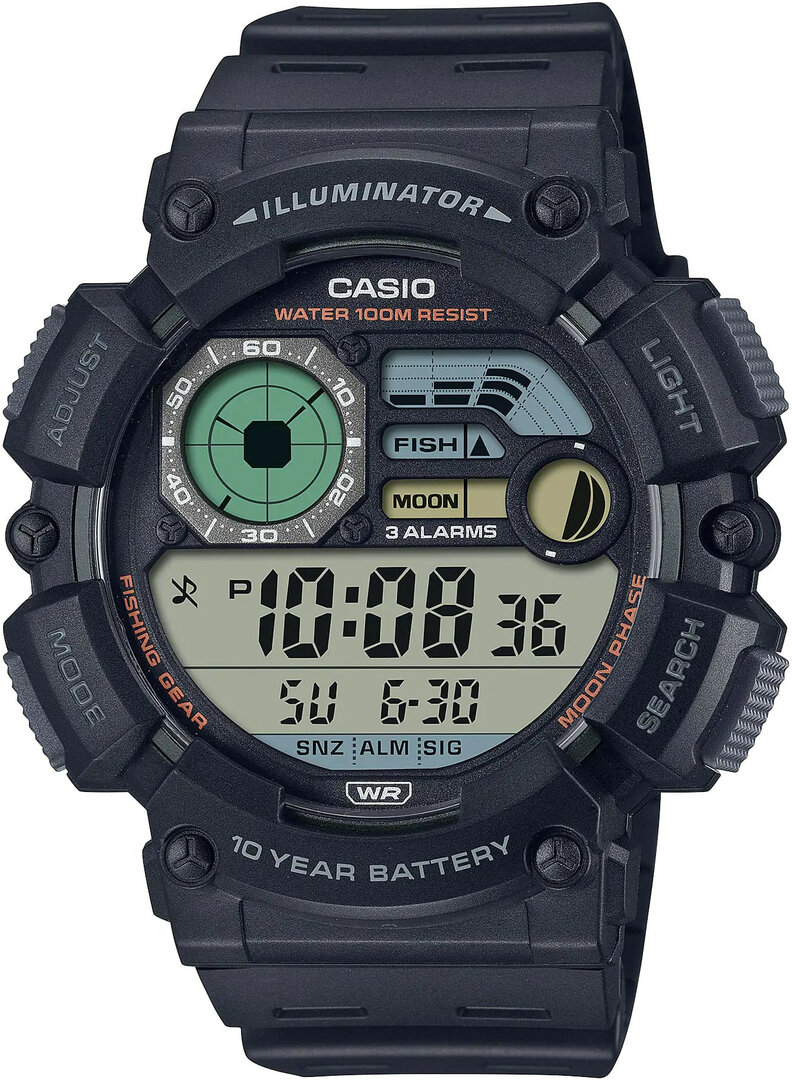 Watch Casio Collection Fishing Gear WS 1500H 1AVEF