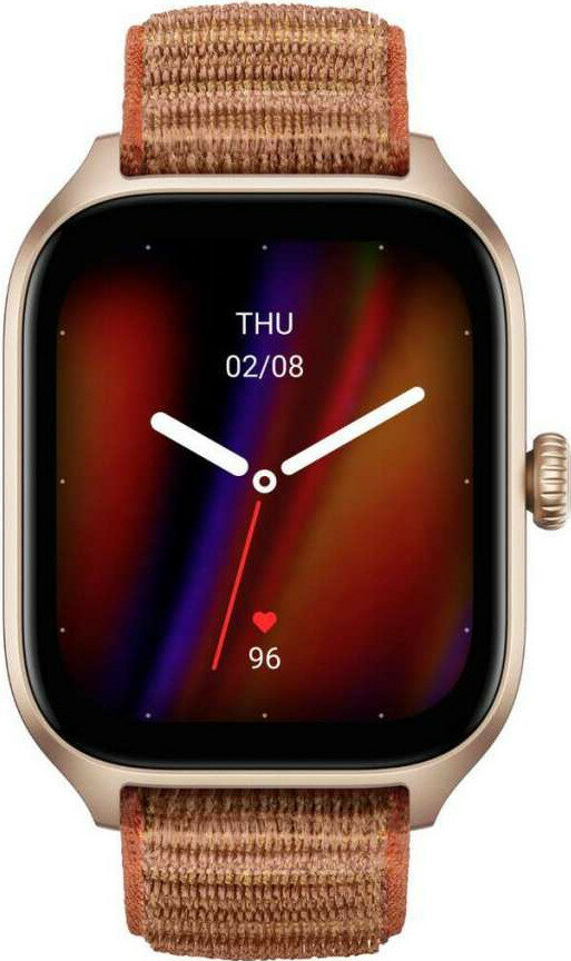 Amazfit GTS 4 Smartwatch, Golden