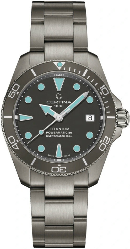 Certina ds action deals diver powermatic 80