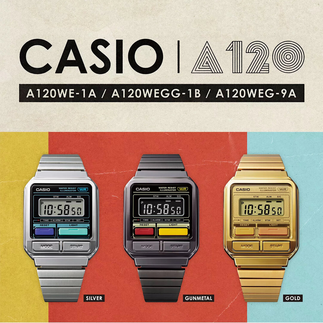 Casio Vintage A120WEGG-1BEF