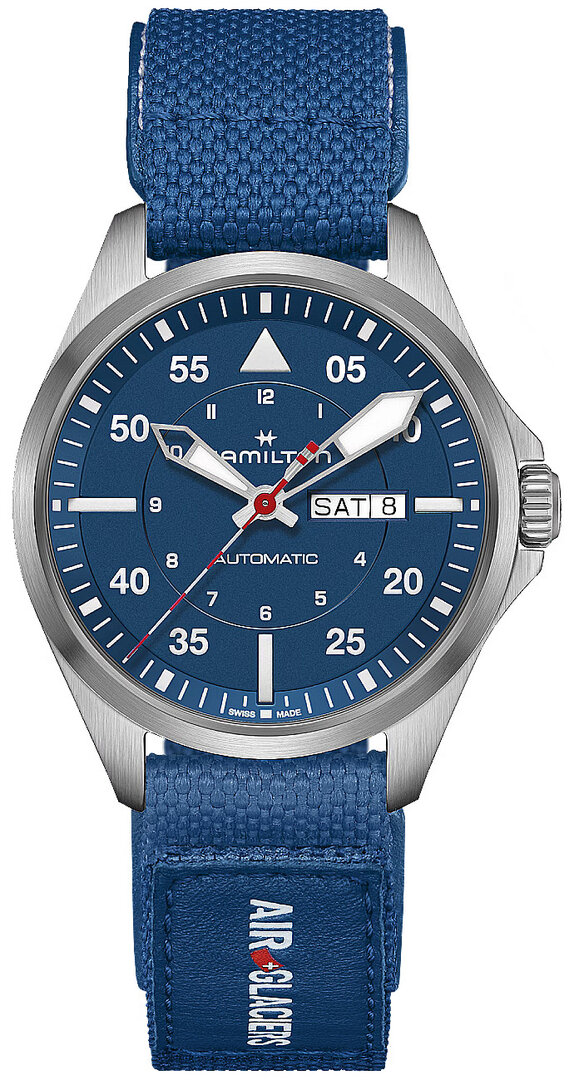 Khaki aviation pilot day date quartz clearance