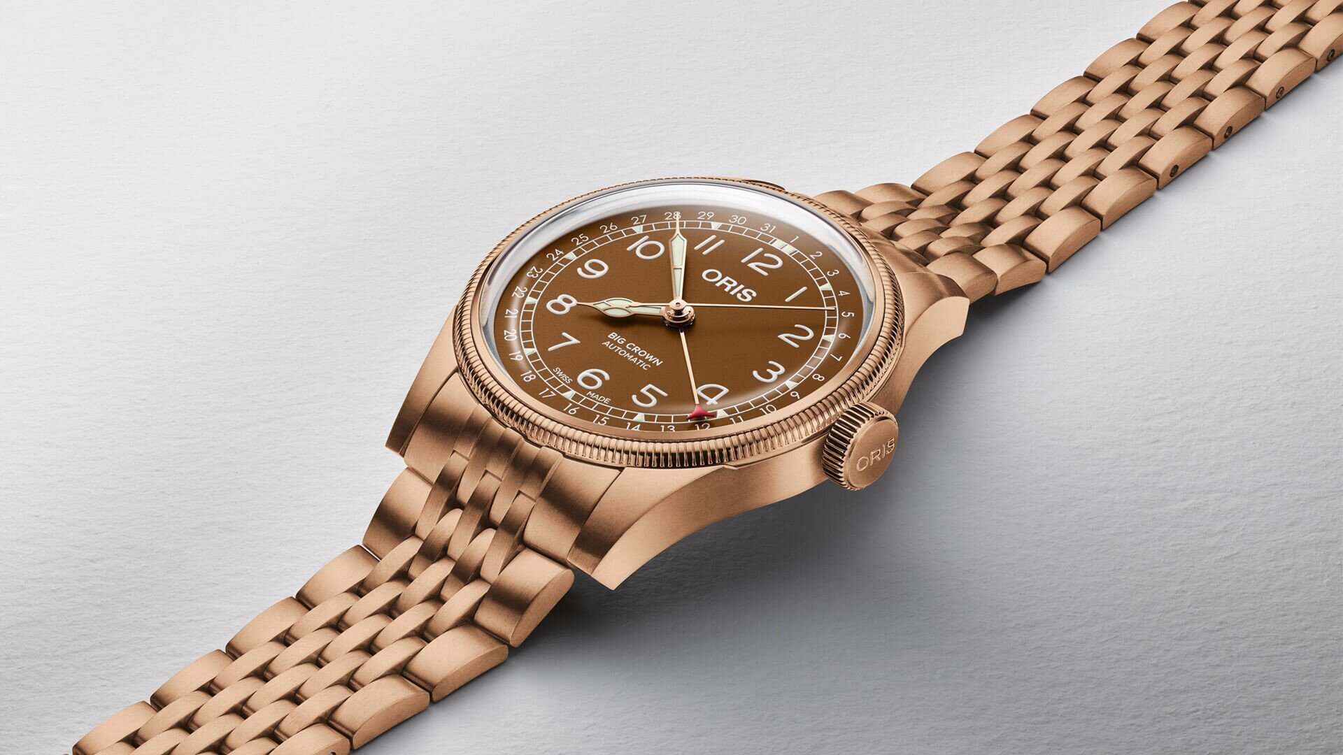 Oris Big Crown Pointer Date Bronze Automatic 01 754 7741 3166-07