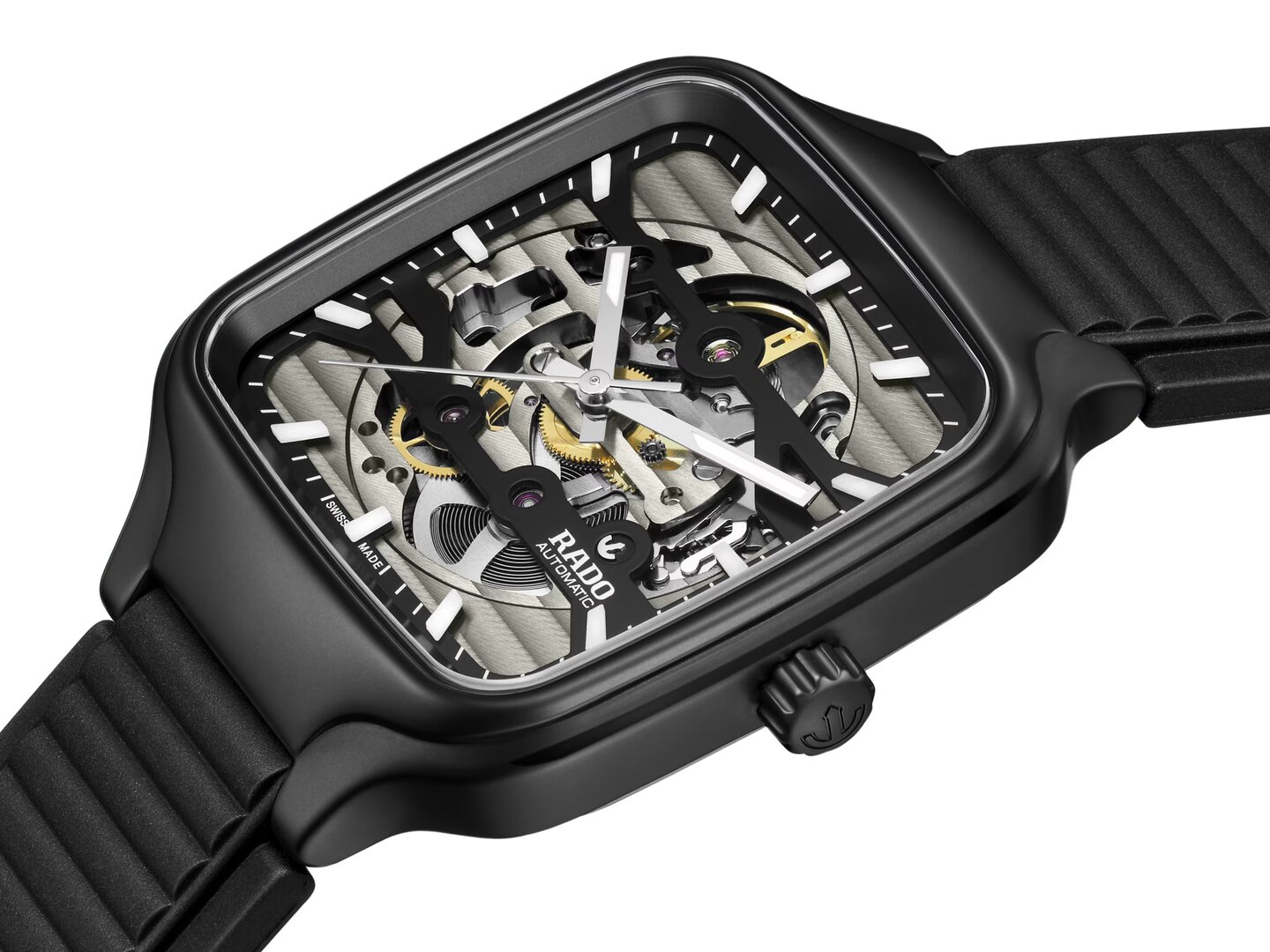 Rado True Square Skeleton Automatic R27197169 | Hodinky-365.com