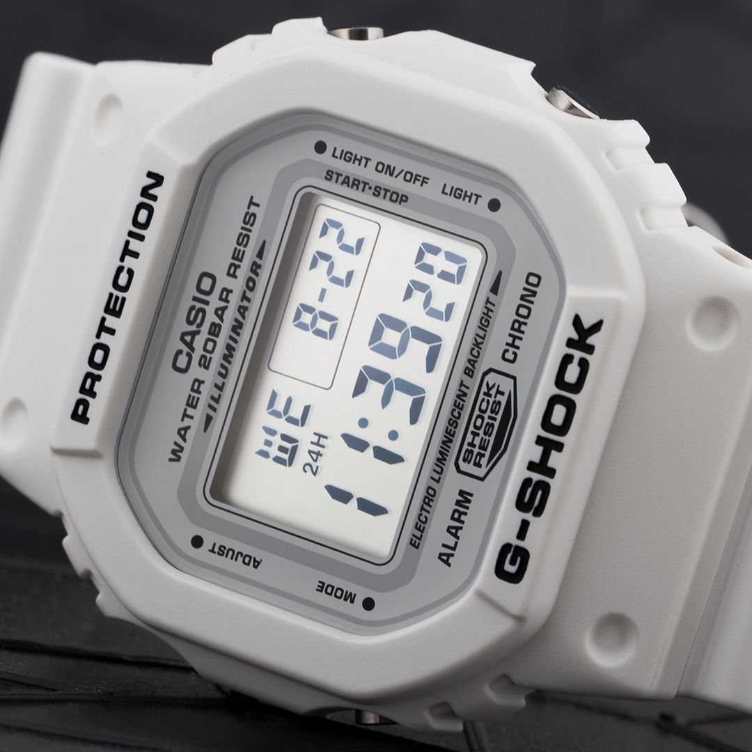 Casio G-Shock Original DW-5600MW-7ER Marine White Series Special ...