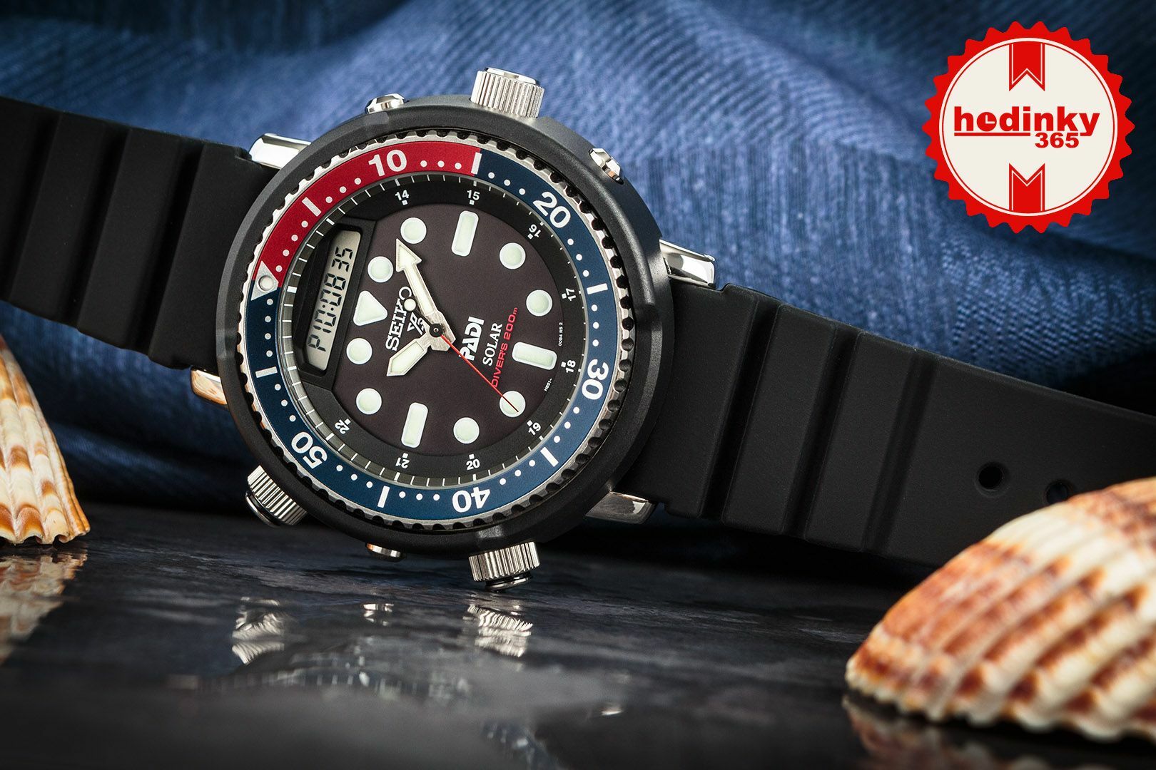 Seiko Prospex Sea Solar Diver's PADI SNJ027P1 