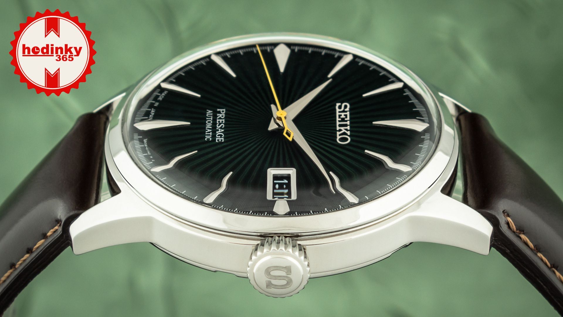 Seiko Presage Automatic SRPD37J1 Cocktail Time Mockingbird Hodinky 365