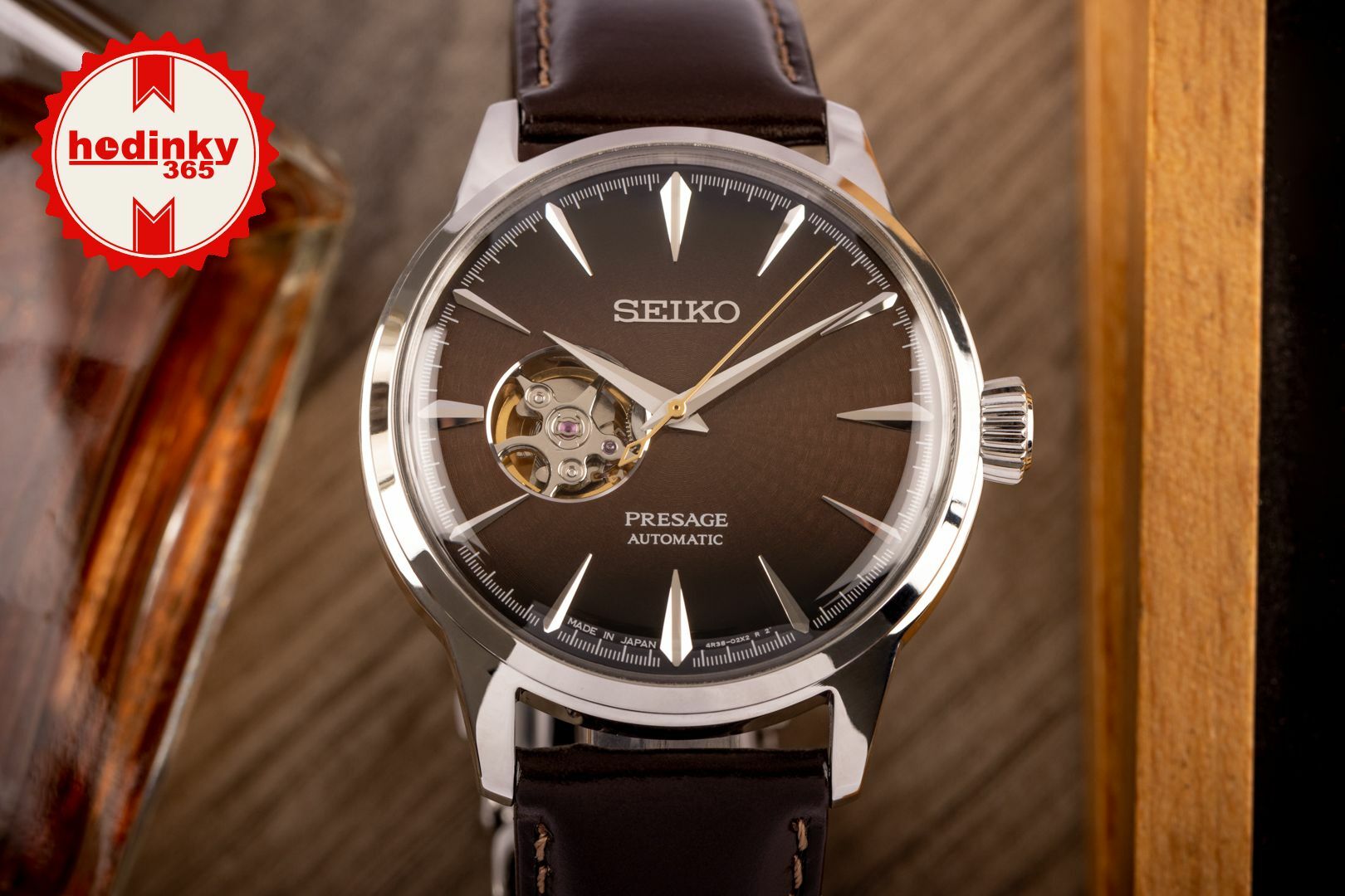 Seiko Presage Automatic Open Heart SSA407J1 Cocktail Time 