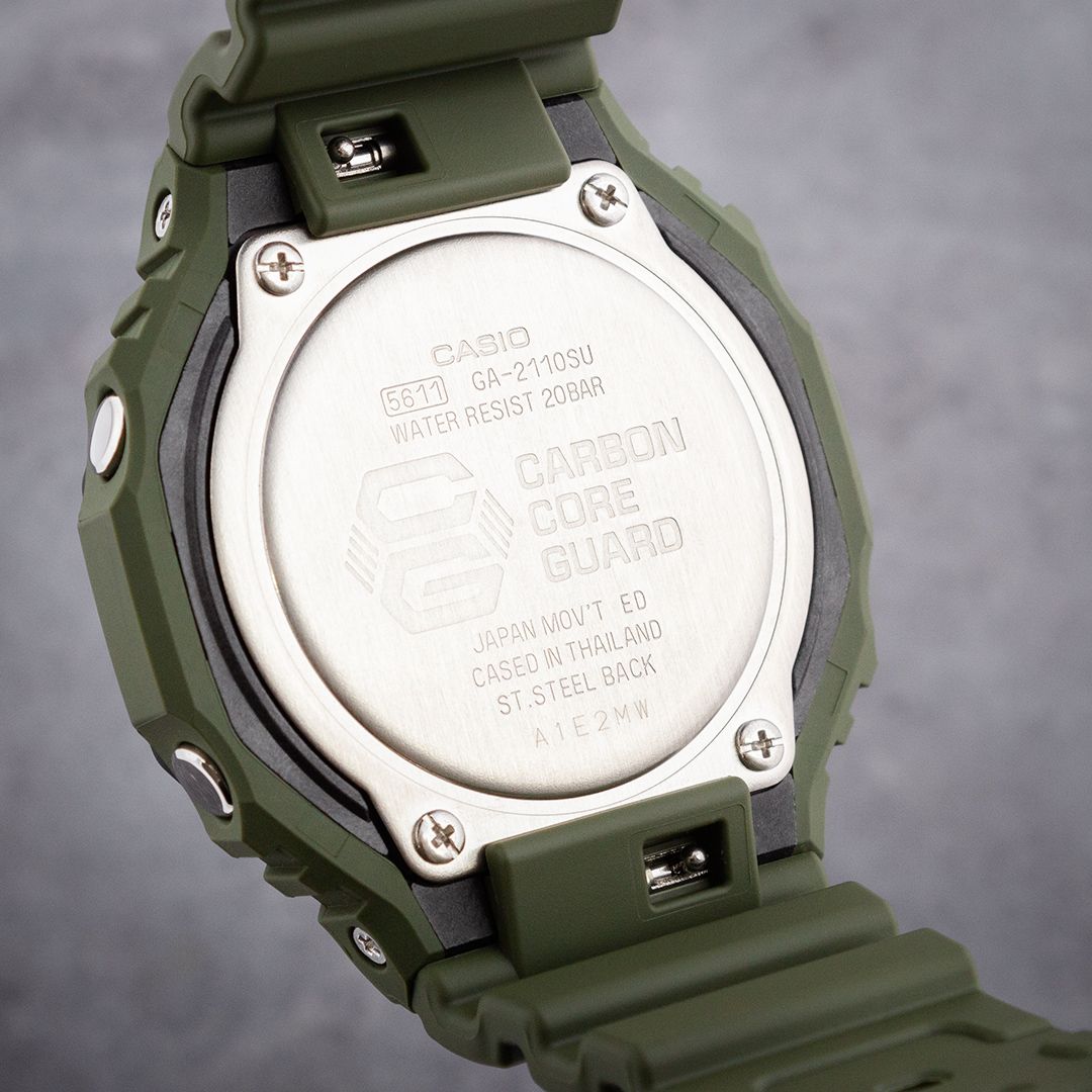 Casio G-Shock (CasiOak) Utility Original Carbon Guard Colors Series GA-2110SU-3AER Core