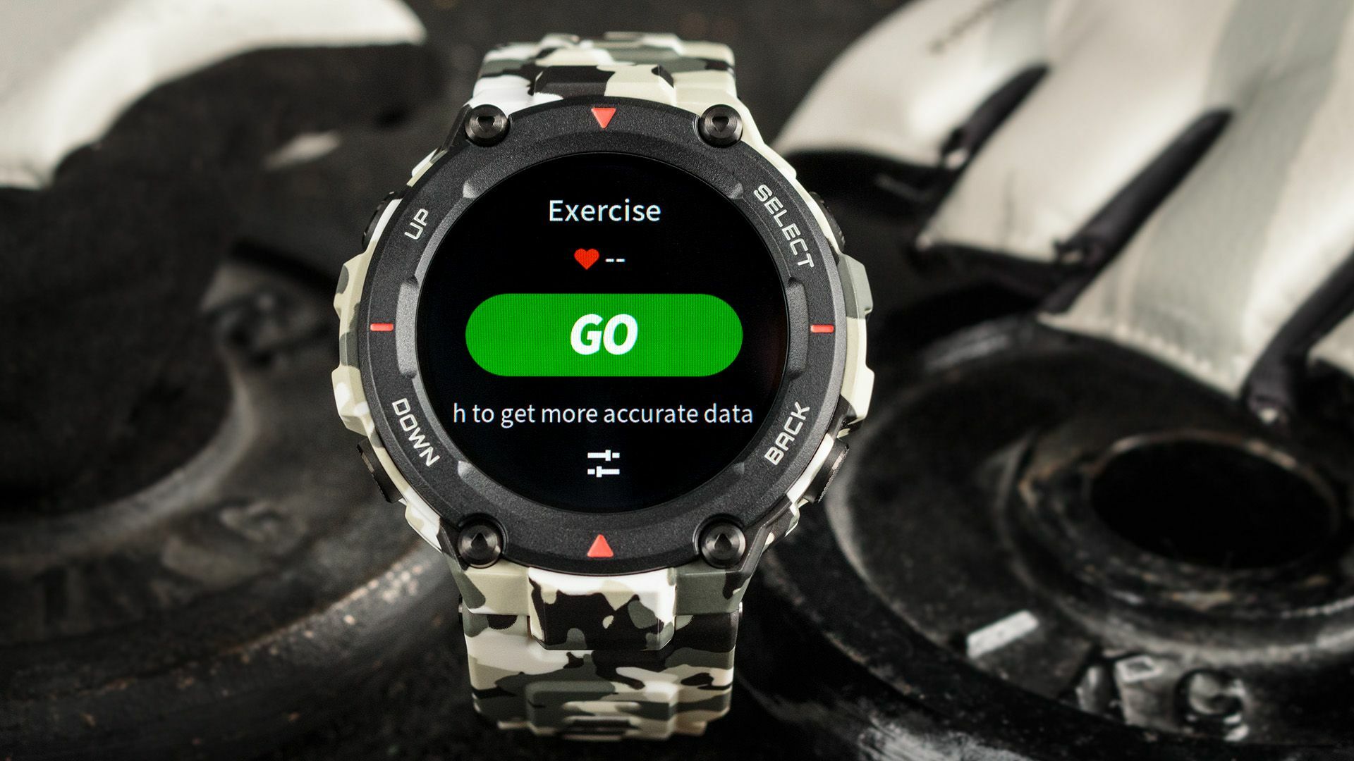 Amazfit T-Rex Camo Green | Hodinky-365.com