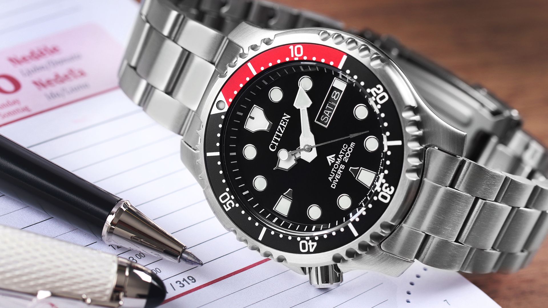 Citizen Promaster Marine NY0085-86EE Diver's Automatik Taucher Uhr, 2