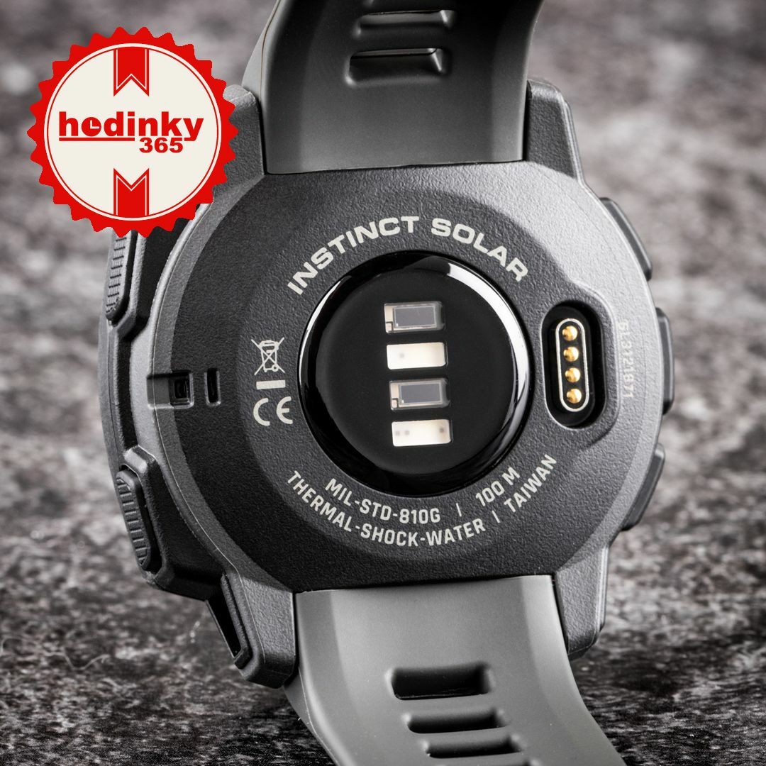 Garmin Instinct Solar Graphite Black Optic Hodinky 365
