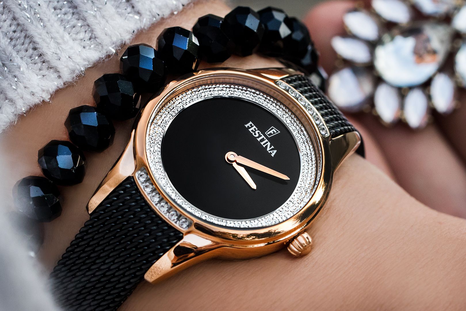 Festina swarovski on sale watch